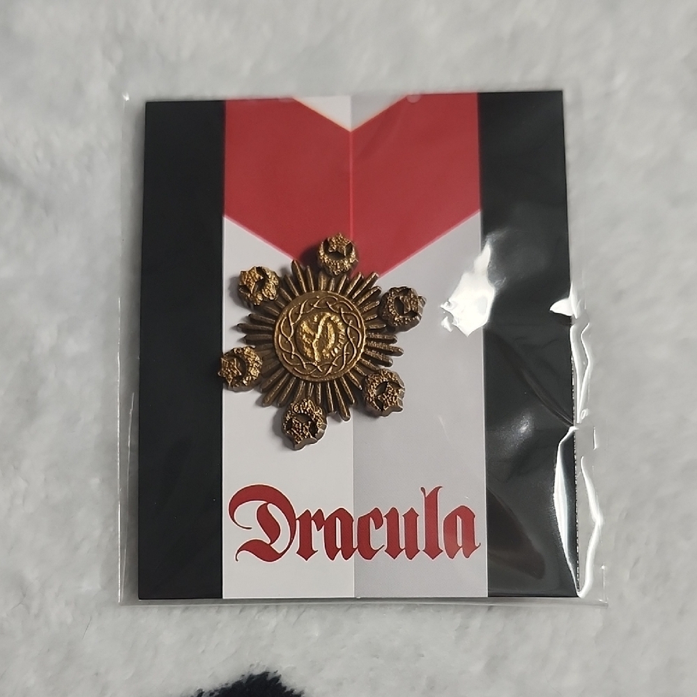 Loot Crate Gold Vampire Brooch
